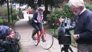 Otley 2 Connie on bike