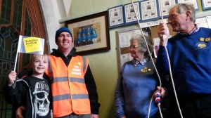 06 Our steward awaits the call to ring